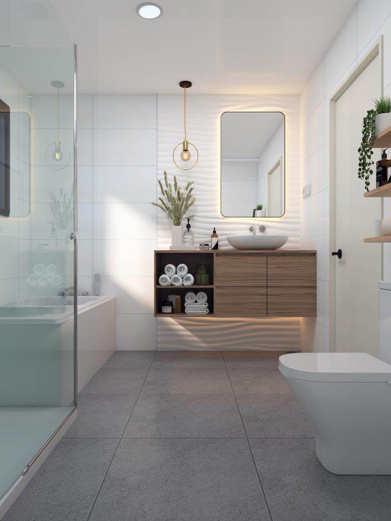 Artists Impressions Bathroom 3D Render