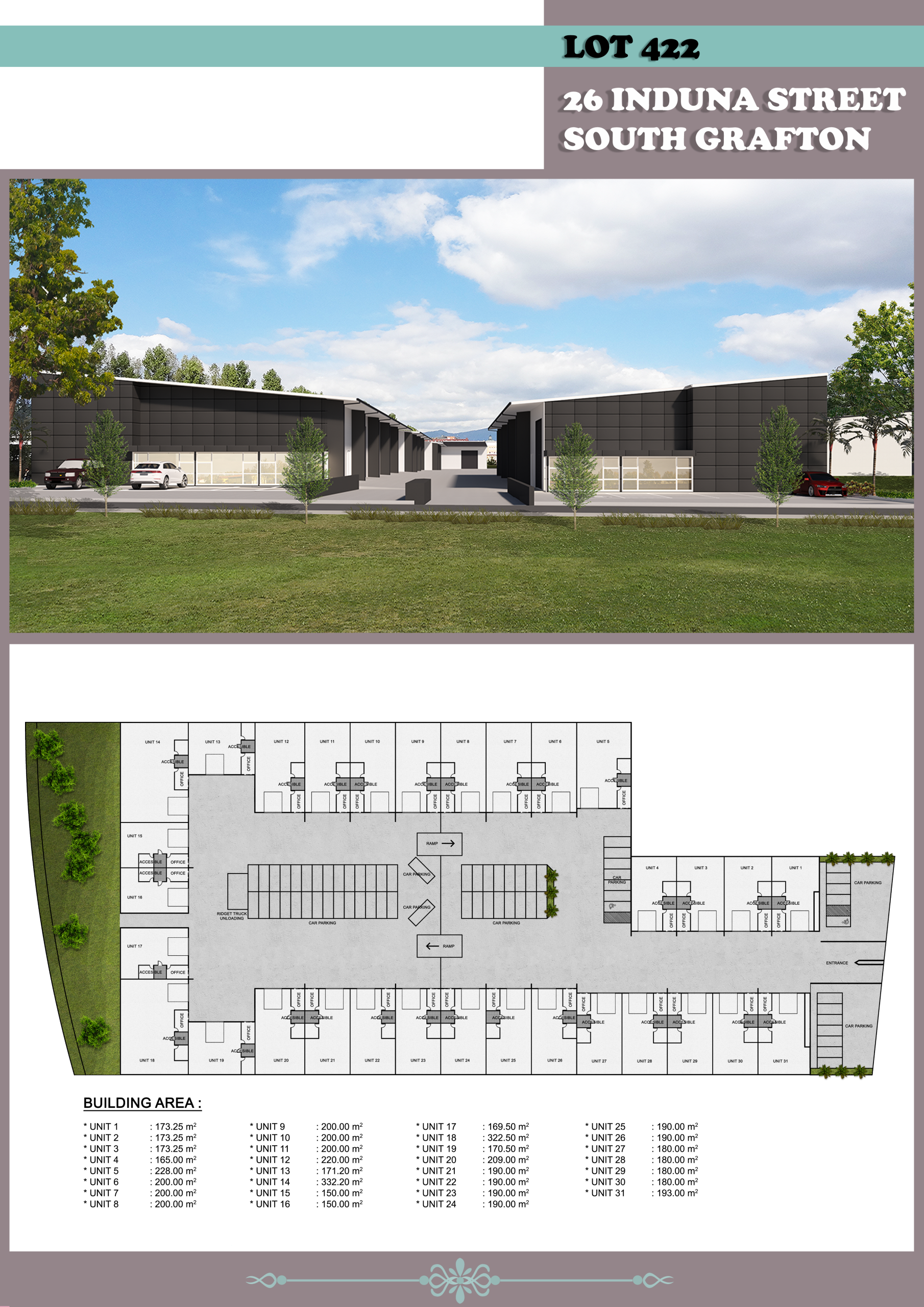 Industrial Shed Artists Impressions