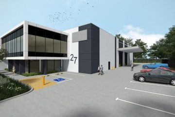 Artists Impressions Industrial Buildings Warehouse Epping Sydney Australia