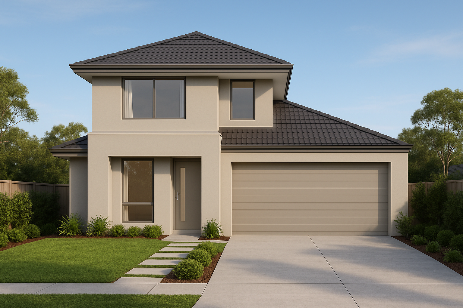 3D elevation artist impression for Perth builder tender submission by Builders Brochures Artists Impressions